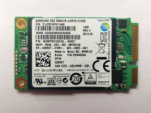 Used-SAMSUNG-SM841N-512GB-mSATA-SSD-MZ-MPD512E-Korea-made-Solid-State-Drive-Rare