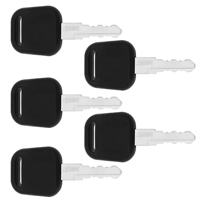 5pc Heavy-Duty Equipment Excavator Ignition Switch Key for CLG Series Liugong