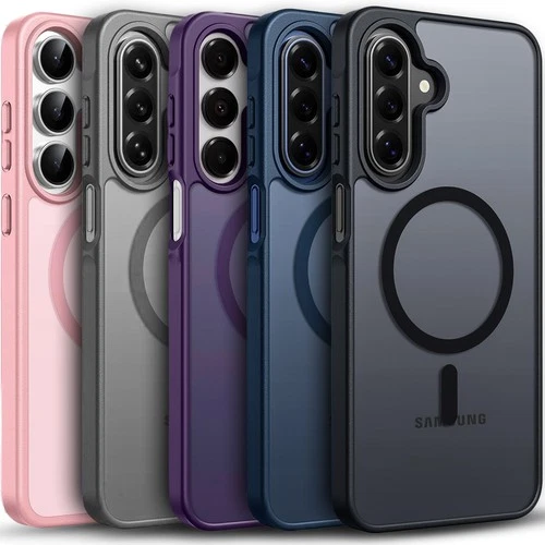 For Samsung Galaxy A16 5G Case Phone Cover Frost Rugged Mag Safe+ Tempered Glass