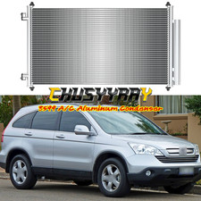 2026 NEW For 07-11 Honda CR-V Aluminum Front AC A/C Condenser Replacement