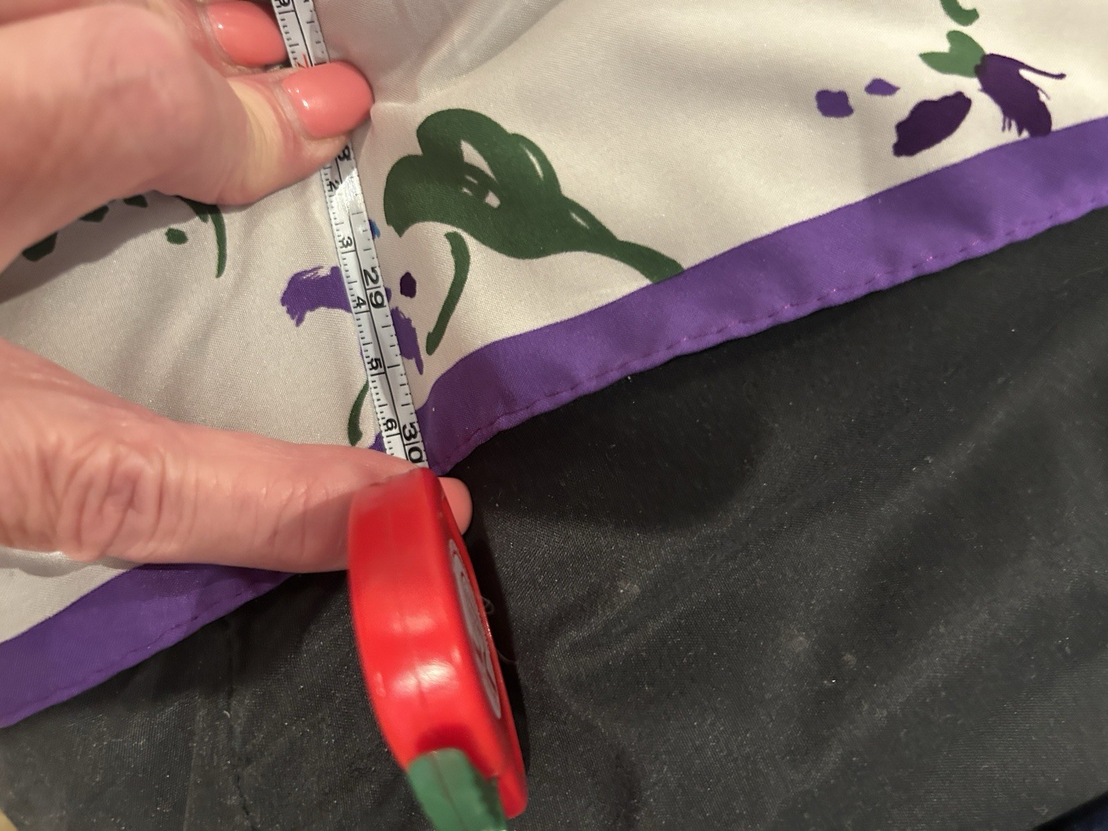 Vintage Floral Echo Purple Womens Scarf 30x30 Square