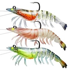 Pre-Rigged Fishing Jigs, 150 Super Durable TPE Bass Fishing Lures, Well-Made ...