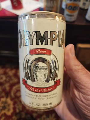 Olympia Beer Paper Label Test Can 1970s 80s Tumwater St Paul Oly 