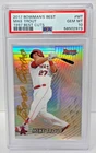 2017 Bowmans Best Cuts REFRACTIVE - MIKE TROUT Baseball Card PSA 10 GEM MINT
