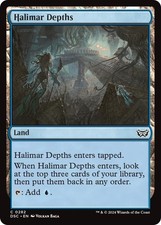 Halimar Depths MTG Commander: Duskmourn: House of Horror 282 C NM