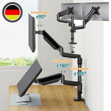 Gasdruckfeder Monitorhalterung 2 fach Monitor...