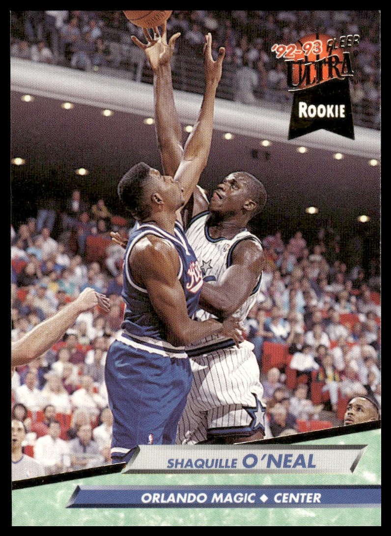 1992-93 Ultra #328 Shaquille O'Neal RC Orlando Magic