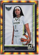 2025 Donruss WNBA #48 NaLyssa Smith Orange Laser #/199