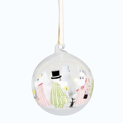 Moomin by Muurla Glaskugel Weihnachtskugel Ø 9 cm