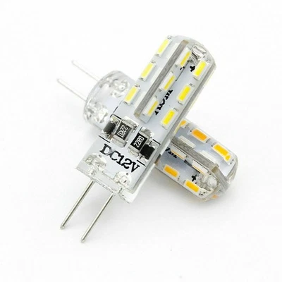 G4 2W LED Lampe 12VDC Leuchtmittel Glühbirne Stiftsockel  Warmweiß kaltwei Birne - Bild 1 von 4