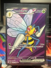 Beedrill ex 098/086 ME Chaos Rising Holo Full Art Ultra Rare Pokemon NM-MT
