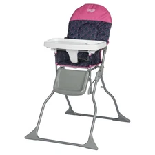 Simple Fold High Chair, Navy Glam