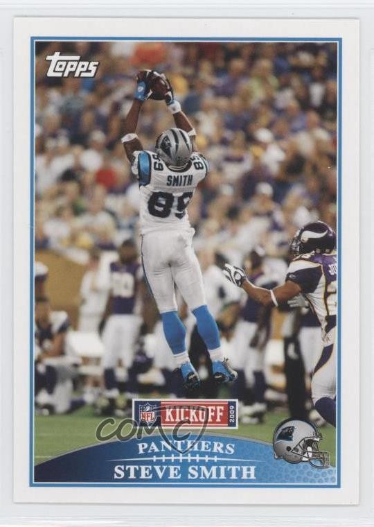 2009 Topps Kickoff Steve Smith #5 1u6