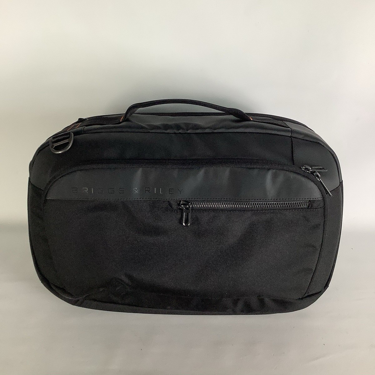 Briggs & Riley Black Convertible Backpack Duffle Bag - Carry On