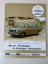 Revue technique automobile Manuel de réparation de la Simca 1300 Simca 1301