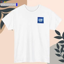 GM General Motors Small Logo Black/White/Grey/Navy/Red/Light Blue T-Shirt S-5XL