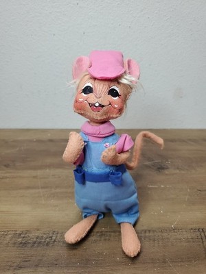 Annalee Girl Mouse Ms Fix It  Missing Tools 7 Inch