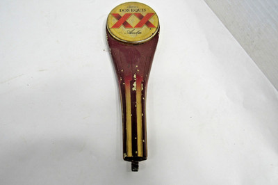  Dos Equis Amber Beer Tap Handle Cerveza Beer Tap Handle
