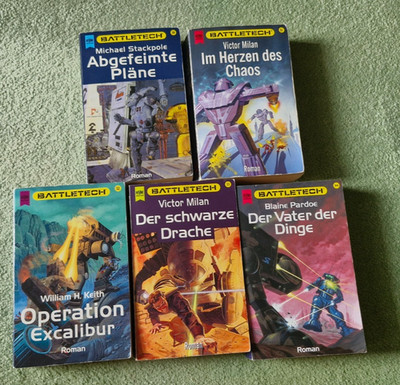 Band 30 bis 39 Heyne Battletech (deutsch)