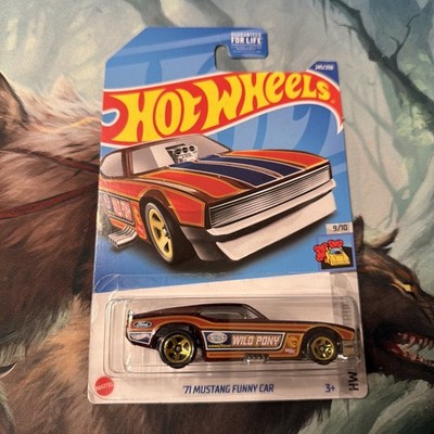 2022 Hot Wheels Factory Sealed  71 Mustang Funny Car Treasure Hunt