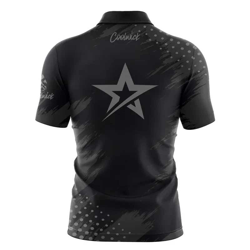 Roto Grip Dapper Quick Ship CoolWick Sash Zip Bowling Jersey