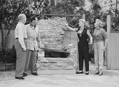 William Frawley as Fred Murtz Desi Arnaz as Ricky Ricardo Lucille - Old Photo