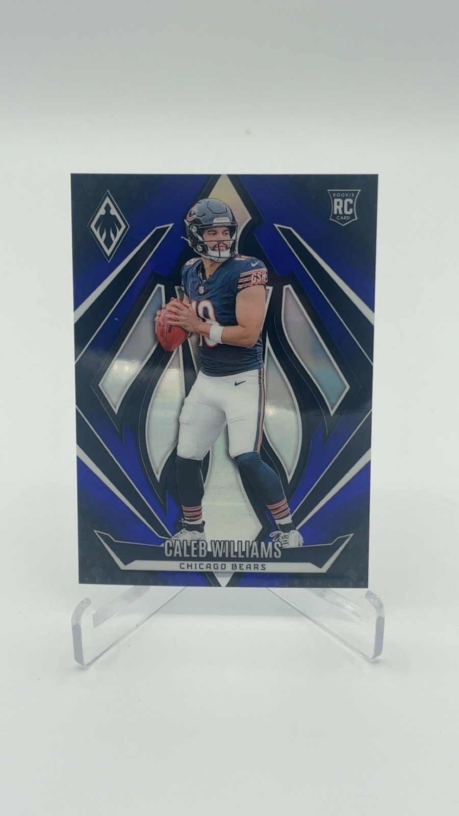 2024 Panini Phoenix Rookies Caleb Williams #151 Blue Fade /249 (RC)