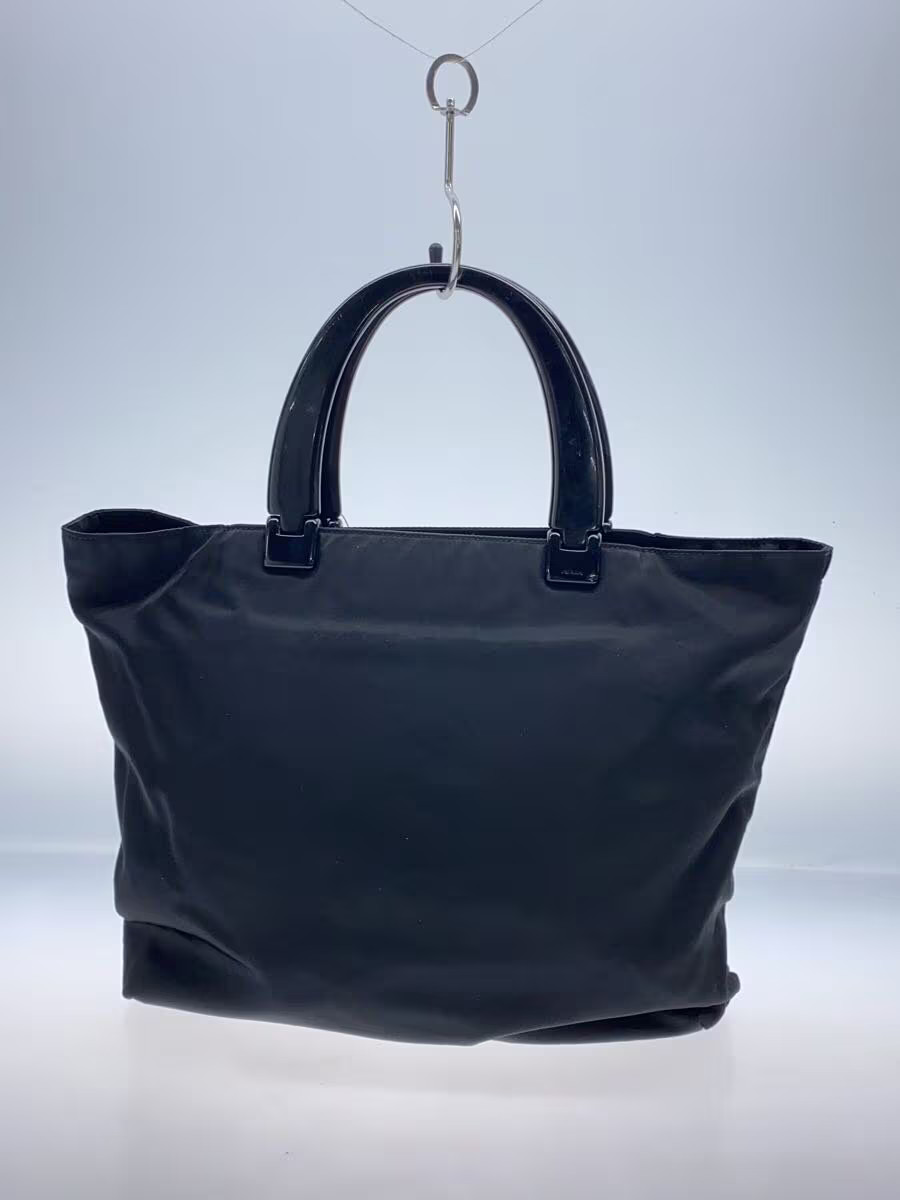 PRADA Triangle Logo Triangular Logo Tote Bag Nylo… - image 3