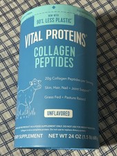 Vital Proteins Collagen Peptides Powder Unflavored , 24 oz. Expires 4/16/2028 
