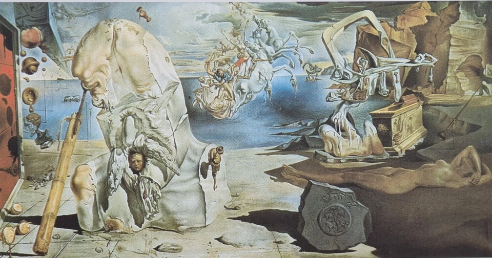 SALVADOR DALI * The Apotheosis of Homer * 65 x 50 cm * signed lithograph*limited - Bild 2 von 4