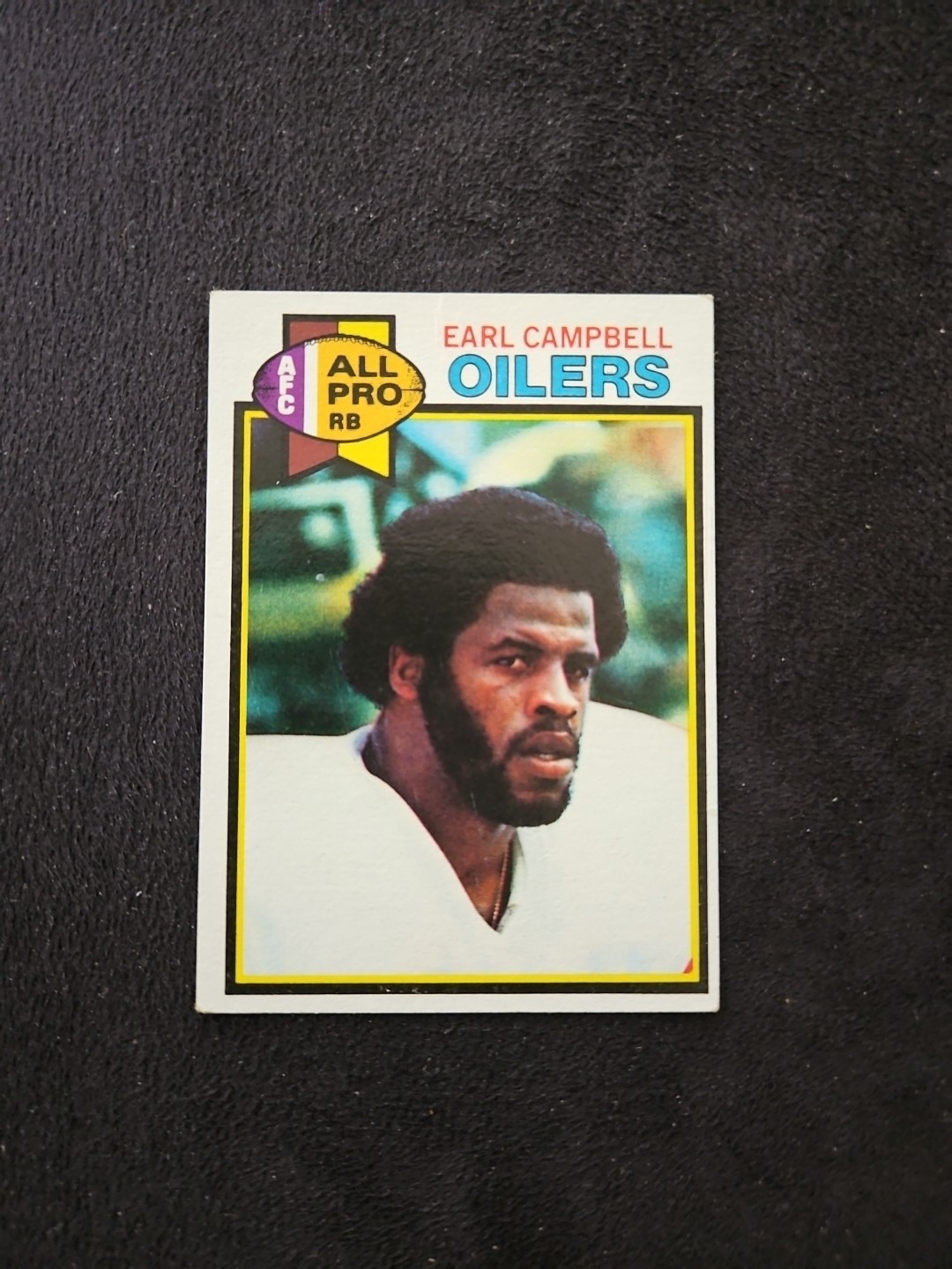 🏈1979 Topps #390 Earl Campbell Rookie Card RC🏈Very Good🏈