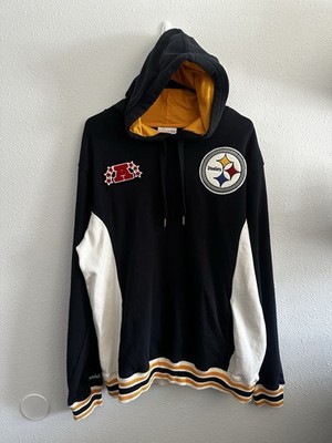 Mitchell & Ness Pittsburgh Steelers Team Legacy French Terry Hoodie Men s L