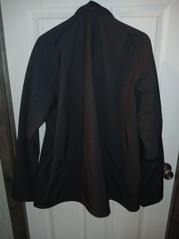 Kirkland Signature Jacket Mens 2XL Gray Full Zip Softshell Water Resistant - Image 4 of 4