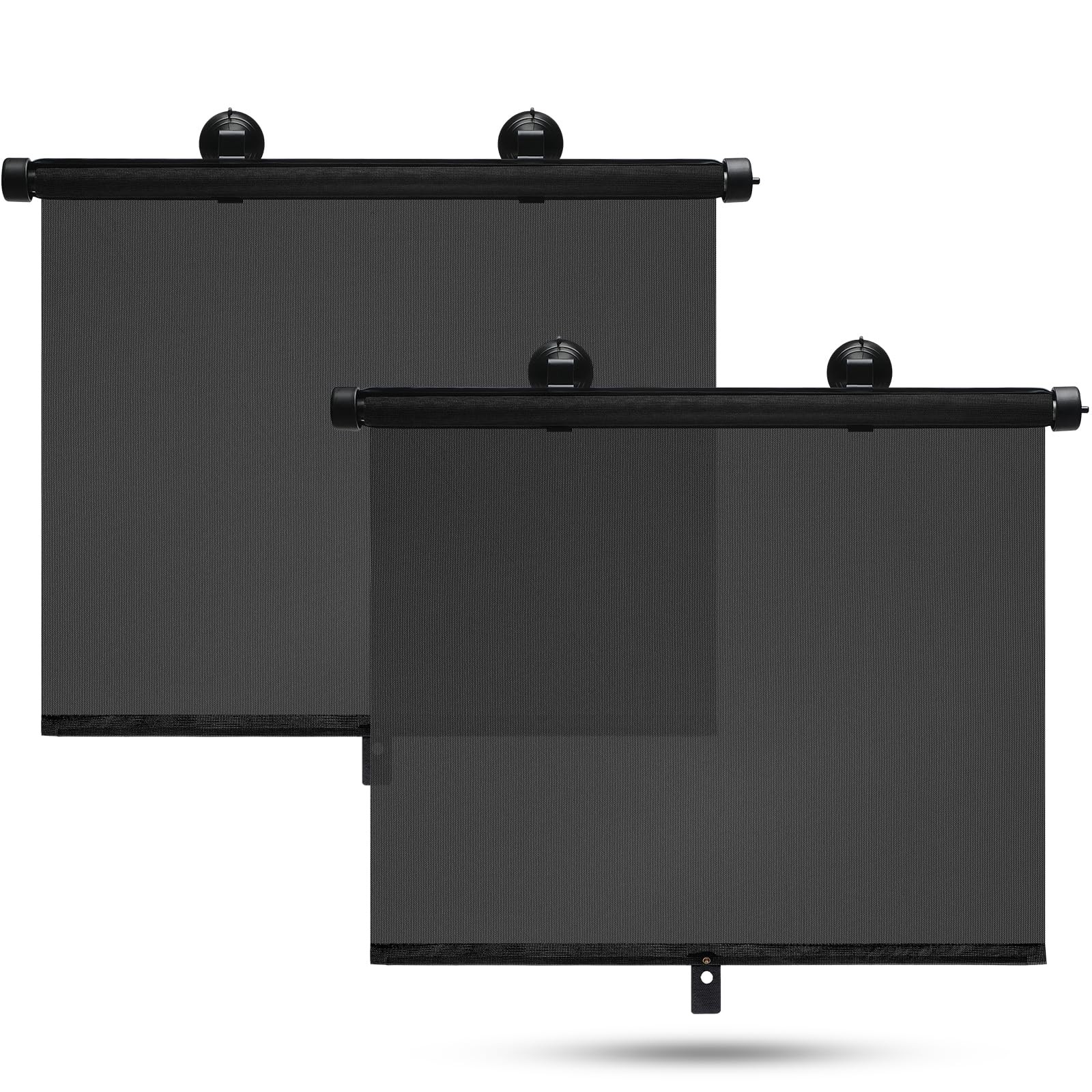 Car Window Shades - Side Window Sun Shade (2 Pack) Retractable Car Roller Sun...