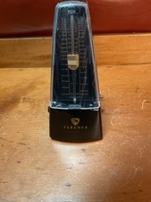 TERENCE MECHANICAL METRONOME for piano guitar violin BLACK WINDUP