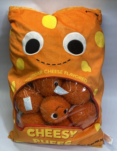 Kidrobot Yummy World Cheesy Puffs Plush with All 9 Puffs! Pre-Owned - Picture 14 of 16