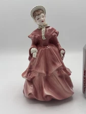 Vintage 1950's Florence Ceramics 8" Pink Melanie Figurine Pasadena CA