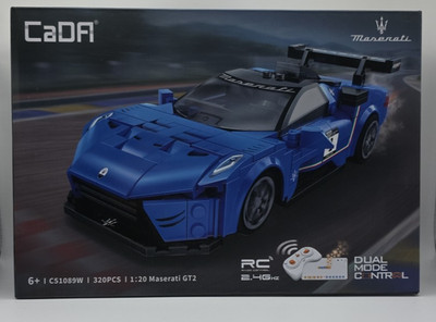 CaDA C51089W Maserati GT2 320 Teile 6+ 1:20 Klemmbausteine Neu OVP