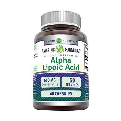 Amazing Formulas Alpha Lipoic Acid 60 Caps 600 mg