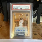 2023-24 Panini Prizm Deca Signatures Amen Thompson Rookie DS-36 Rockets PSA 10