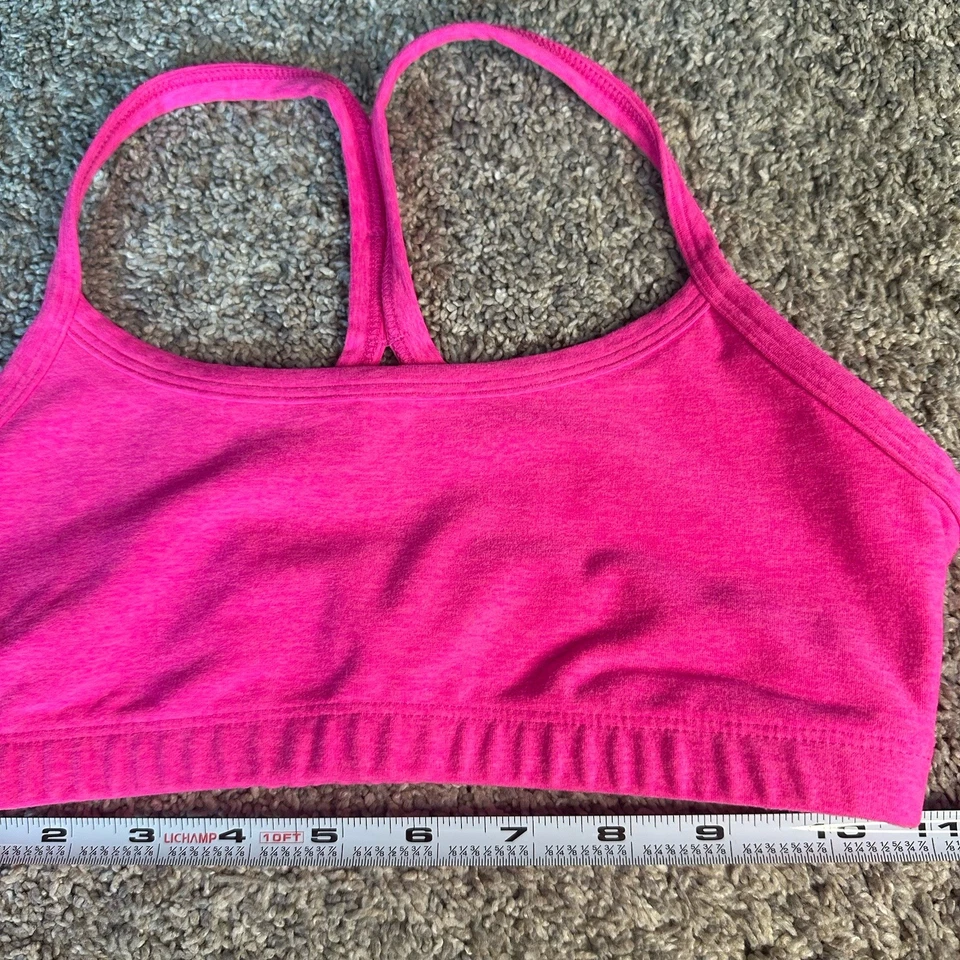 Beyond Yoga Spacedye Slim Racerback Sports Bra XS hot pink athletic yoga workout - Image 4 of 4