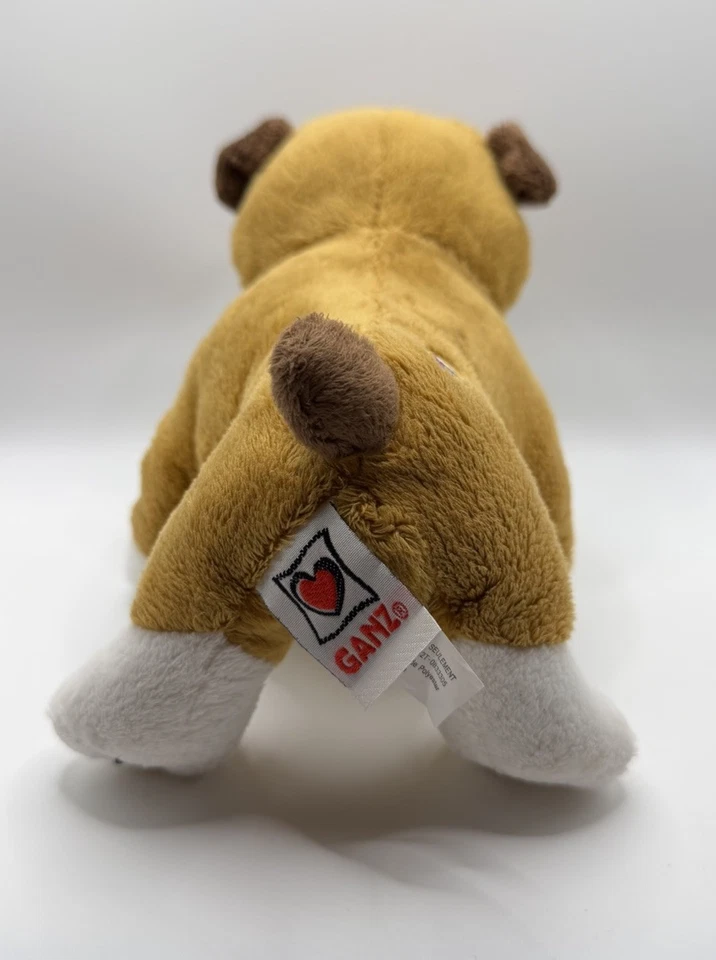 GANZ Webkinz Bulldog 8" Plush Stuffed Animal HM126 No Code - Image 3 of 4