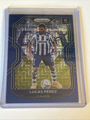 2020-21 Panini Chronicles Lucas Perez Blue Mojo Prizm /16