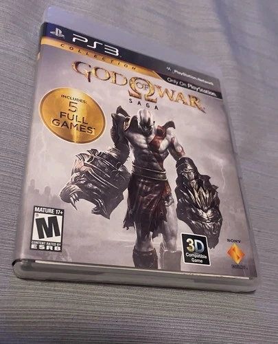 Sony God of War Saga PS3 Action & Adventure Collection 5 Games 3D  2012