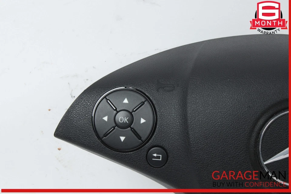 Черная оригинальная подушка безопасности на руль 08–12 Mercedes Benz W204 C300 C350 - Изображение 2 из 4