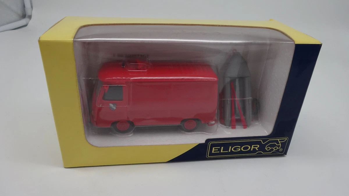 ELIGOR 101050 PEUGEOT J7 SAPEURS POMPIERS ESSONNE AVEC ZODIAC au 1/43