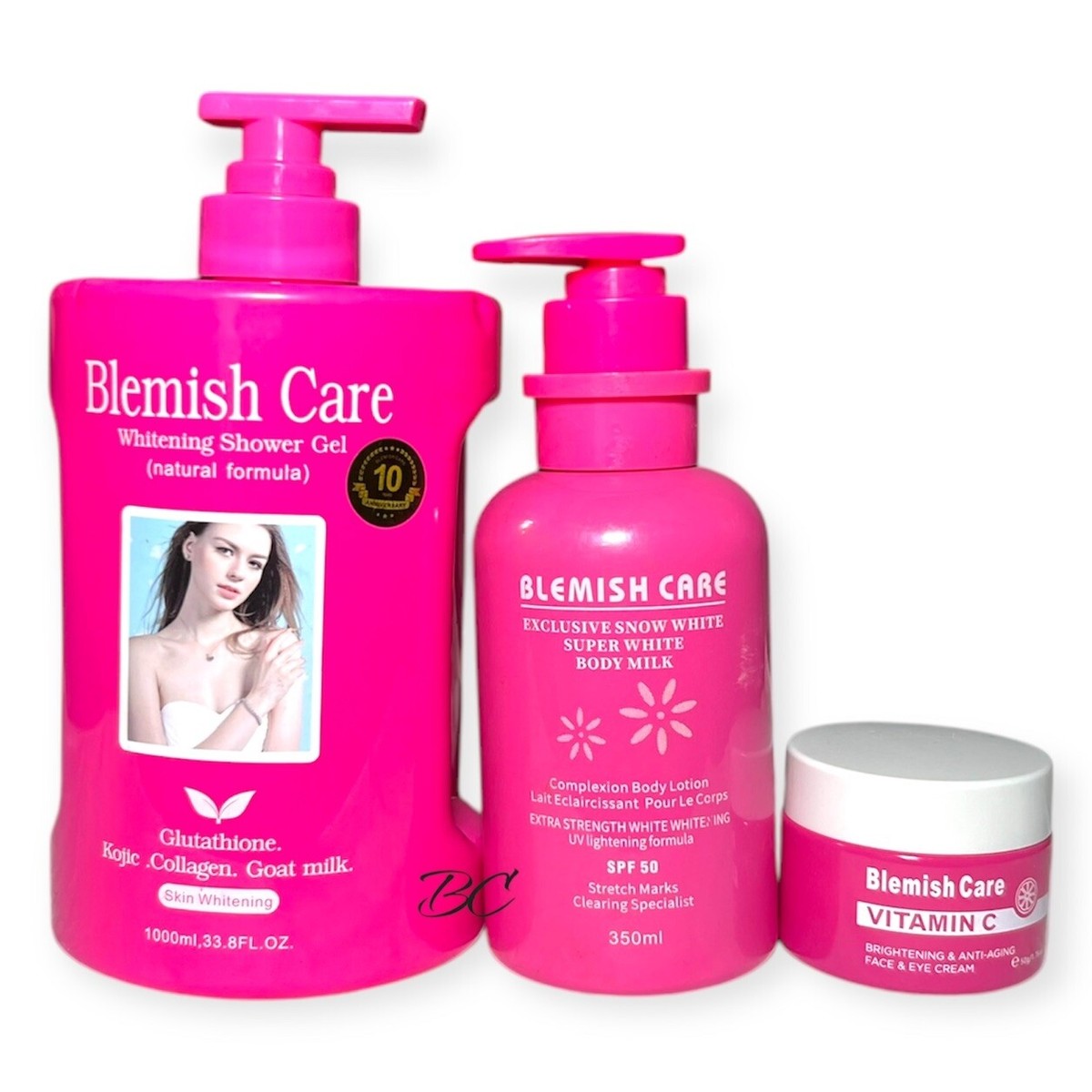 Blemish Care Whitening Lotion Set 3 In 1 | eBay