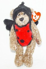 TY BEANIE BABY The Attic Treasures Collection BUGSY Bear Soft Stuffed NEW`93