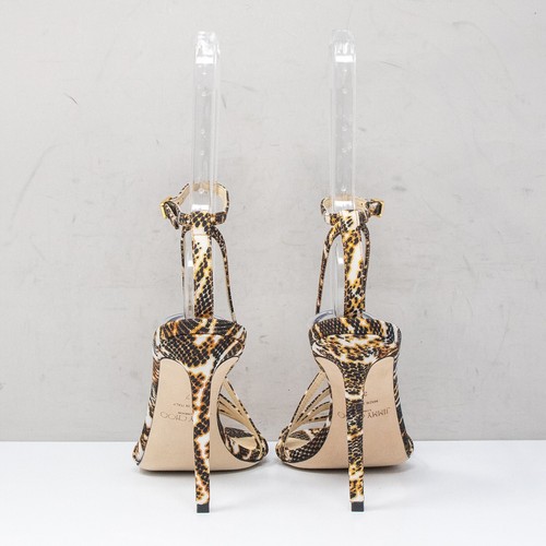 Jimmy Choo Tesca 100, Size 37 (7 US) Orca Mix Heels - Picture 4 of 8