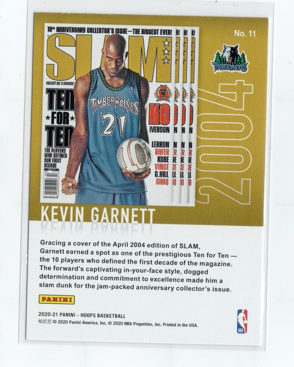 Panini NBA Hoops 20-21 Slam 雑誌カード全20枚